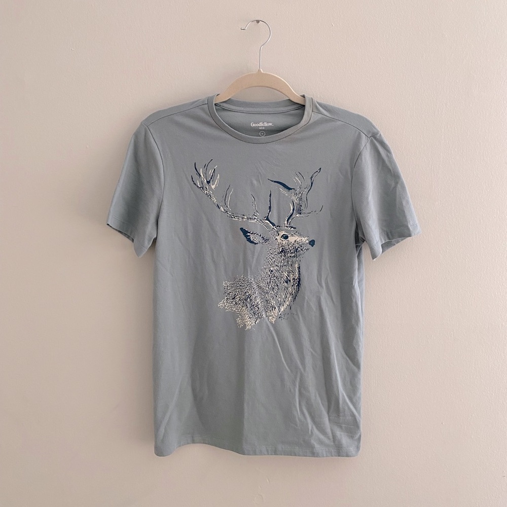 ✨Goodfellow &Co men's buck graphic Tee✨